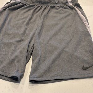 Nike Men's Charcoal Gray Athletic Shorts